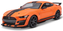 Indlæs billede til gallerivisning FORD USA MUSTANG SHELBY GT500 COUPE 2020 ORANGE 1:18