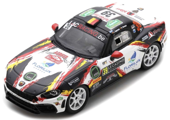 Abarth 124 RALLY RGT #39 CAPRASSE/HERMAN RALLY MONTE CARLO 2020 hvid/sort/rød 1:43