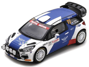 Citroen DS3 WRC #77 ARCTIC LAPLAND RALLY 2020 hvid/blå/rød 1:43
