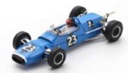 Matra MS5 #23 Winner Coupe du Printemps F3 Nogaro 1967 Roby Weber blå 1:43