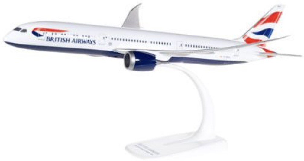 Boeing 787-9 D. British Airways hvid/blå/rød 1:200