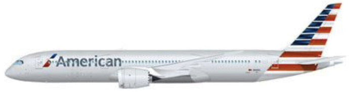 Boeing 787-9 D. American Airlines hvid/rød/blå 1:200