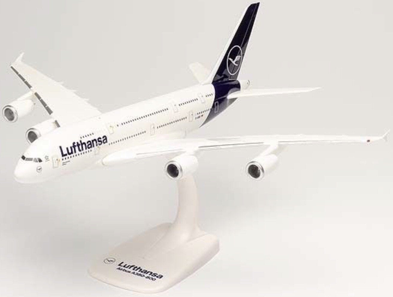 Airbus A380-800 Lufthansa hvid/mørk blå 1:250