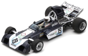 Surtees TS9B #19 TIM SCHENKEN 5th ARGENTINEAN GP 1972 mørk blå/hvid 1:43