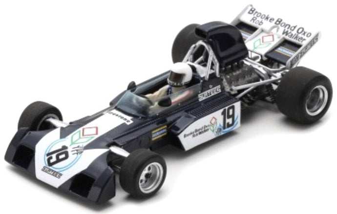 Surtees TS9B #19 TIM SCHENKEN 5th ARGENTINEAN GP 1972 mørk blå/hvid 1:43