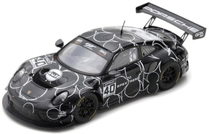 Porsche GT3 R GPX RACING #40 'THE CLUB' PAUL RICARD PRACTICE sort/hvid 1:43