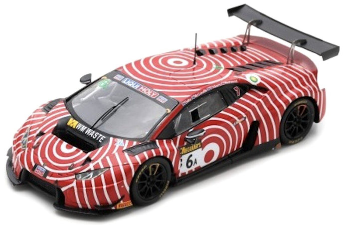 Lamborghini HURACAN GT3 #6 DEITZ/WESTWOOD/McCONVILLE/D'ALBERTO 12H BATHURST 2019 rød/hvid 1:43