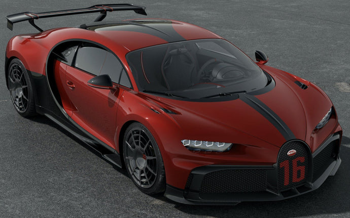 BUGATTI CHIRON PUR SPORT N 16 2020 ITALIAN RED 1:43