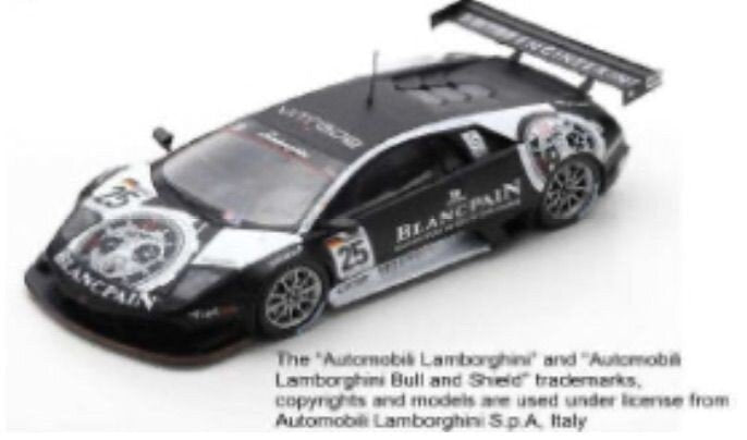 Lamborghini Murcielago LP670 R-SV GT1 No.25 Reiter Engineering FIA GT1 World Championship 2010 R. Zo sort 1:43