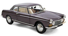 Indlæs billede til gallerivisning PEUGEOT 404 COUPE&#39; 1967 GRAPHITE GREY 1:18