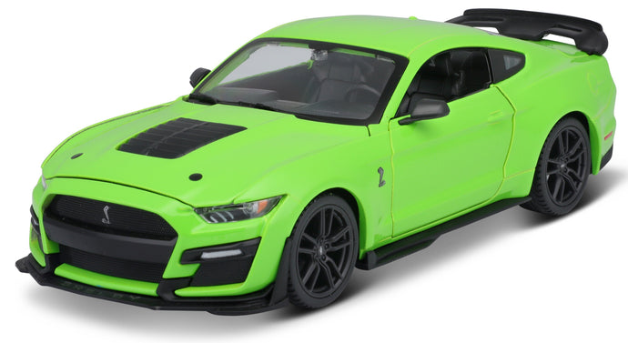 FORD MUSTANG SHELBY GT500 2020 LIGHT GREEN 1:24 fra Maisto