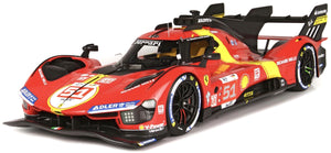 FERRARI 499P N.51 WINNER LE MANS 2023 PIER GUIDI/CALADO/GIOVINAZZI 1:43