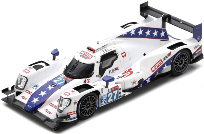 Oreca 07 GIBSON #27 HANLEY/HEDMAN/VAN DER ZANDE 24H LE MANS 2020 hvid/blå/rød 1:43