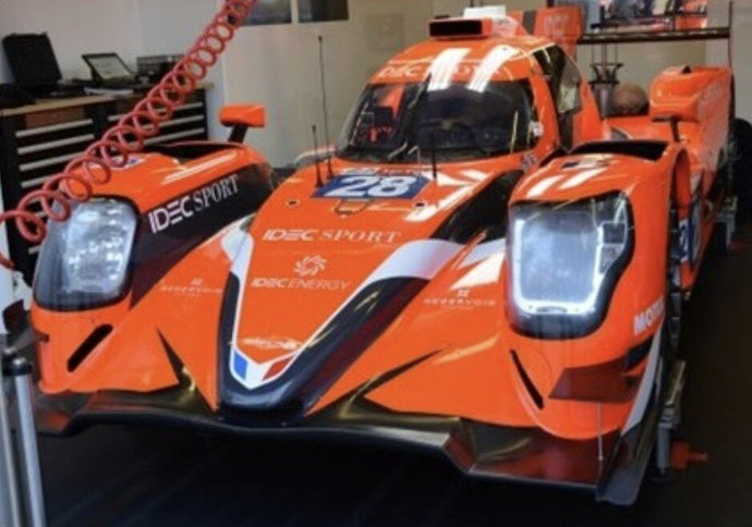 Oreca 07 GIBSON #28 BRADLEY/CHATIN/LAFARGUE 24H LE MANS 2020 rød/sort/hvid 1:43