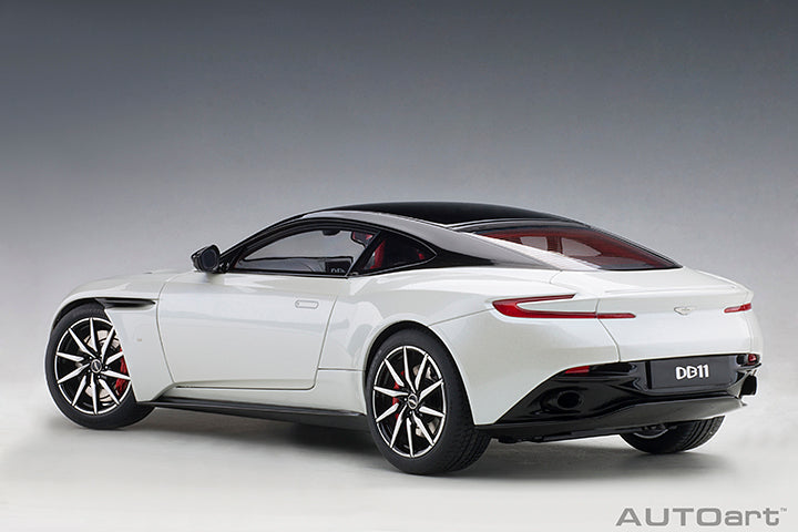 Aston Martin DB11, morning frost white 1:18