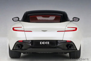 Aston Martin DB11, morning frost white 1:18
