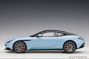 Aston Martin DB11, frosted glass blue 1:18