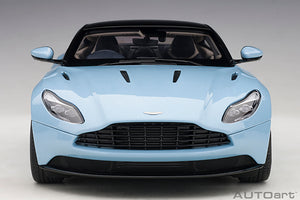 Aston Martin DB11, frosted glass blue 1:18