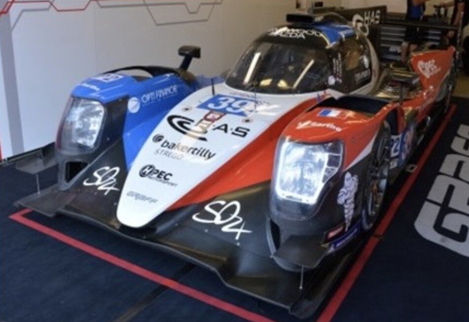 Oreca 07 GIBSON #39 ALLEN/CAPILLAIRE/MILESI 24H LE MANS 2020 rød/hvid/blå 1:43