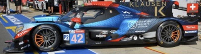Oreca 07 GIBSON #42 BORGA/COIGNY/LAPIERRE 24H LE MANS 2020 blå/sort/rød 1:43