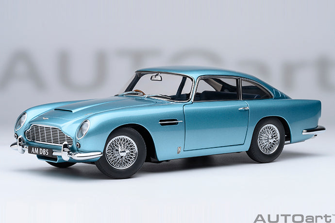 ASTON MARTIN DB5 1964 CARIBBEAN PEARL BLUE 1:18
