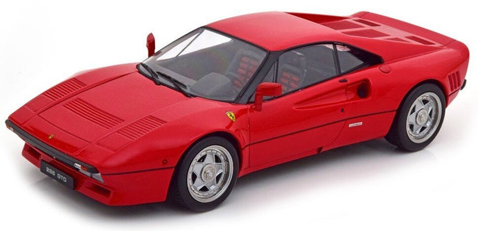 FERRARI 288 GTO 1984 (BLACK RED INTERIOR) RED 1:18