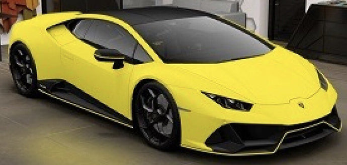 LAMBORGHINI HURACAN EVO FLUO CAPSULE CLARUS YELLOW 1:43