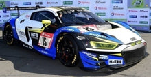 Indlæs billede til gallerivisning Audi R8 LMS GT3 #15 HENZEL/FREY/BOLLRATH/AUST 24H NURBURGRING 2020 hvid/blå/sort 1:43