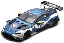 Indlæs billede til gallerivisning Aston Martin VANTAGE AMR GT3 #159 DE ANGELIS/WATSON/PULL/HASSE CLOT 24H SPA 2020 blå/hvid 1:43