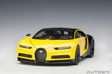 Indlæs billede til gallerivisning BUGATTI CHIRON 2017 YELLOW BLACK