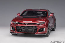 Indlæs billede til gallerivisning 2017 Chevrolet Camaro ZL1, red 1:18