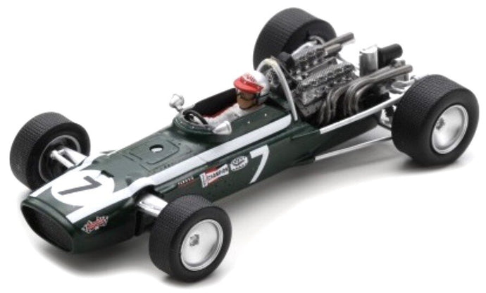 Cooper T86B #7 LUCIEN BIANCHI 3rd MONACO GP 1968 mørk grøn/hvid 1:43