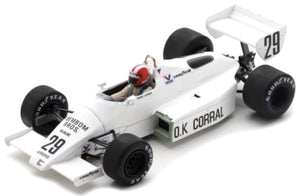 ARROWS A6 #29 MARC SURER FRENCH GP 1983 hvid 1:43