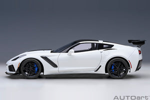 CHEVROLET CORVETTE C7 ZR1 2017 ARCTIC WHITE 1:18