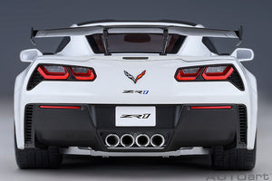 CHEVROLET CORVETTE C7 ZR1 2017 ARCTIC WHITE 1:18