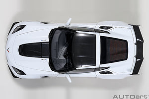 CHEVROLET CORVETTE C7 ZR1 2017 ARCTIC WHITE 1:18