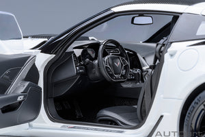 CHEVROLET CORVETTE C7 ZR1 2017 ARCTIC WHITE 1:18