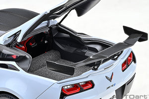 CHEVROLET CORVETTE C7 ZR1 2017 GREY MET 1:18