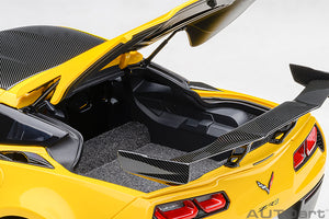 CHEVROLET CORVETTE C7 ZR1 2017 RACING YELLOW 1:18
