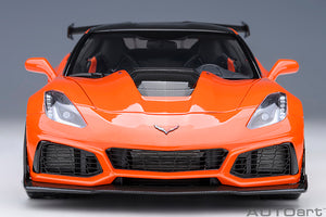 CHEVROLET CORVETTE C7 ZR1 2017 ORANGE 1:18