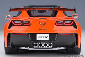 CHEVROLET CORVETTE C7 ZR1 2017 ORANGE 1:18