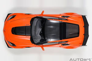 CHEVROLET CORVETTE C7 ZR1 2017 ORANGE 1:18