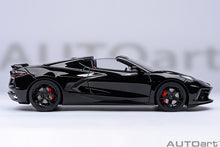 Indlæs billede til gallerivisning CHEVROLET CORVETTE C8 Z51 STINGRAY SPIDER 2020 BLACK 1:18