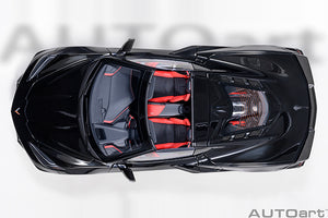 CHEVROLET CORVETTE C8 Z51 STINGRAY SPIDER 2020 BLACK 1:18