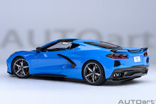 Indlæs billede til gallerivisning CHEVROLET CORVETTE C8 Z51 STINGRAY SPIDER 2020 BLUE 1:18