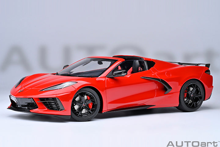 1/18 Chevrolet Corvette C8 Stingray Z51, torch red 1:18