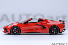 Indlæs billede til gallerivisning 1/18 Chevrolet Corvette C8 Stingray Z51, torch red 1:18