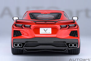 1/18 Chevrolet Corvette C8 Stingray Z51, torch red 1:18