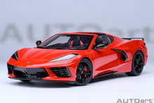 Indlæs billede til gallerivisning 1/18 Chevrolet Corvette C8 Stingray Z51, torch red 1:18