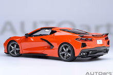 Indlæs billede til gallerivisning CHEVROLET CORVETTE C8 Z51 STINGRAY SPIDER 2020 SEBRING ORANGE 1:18